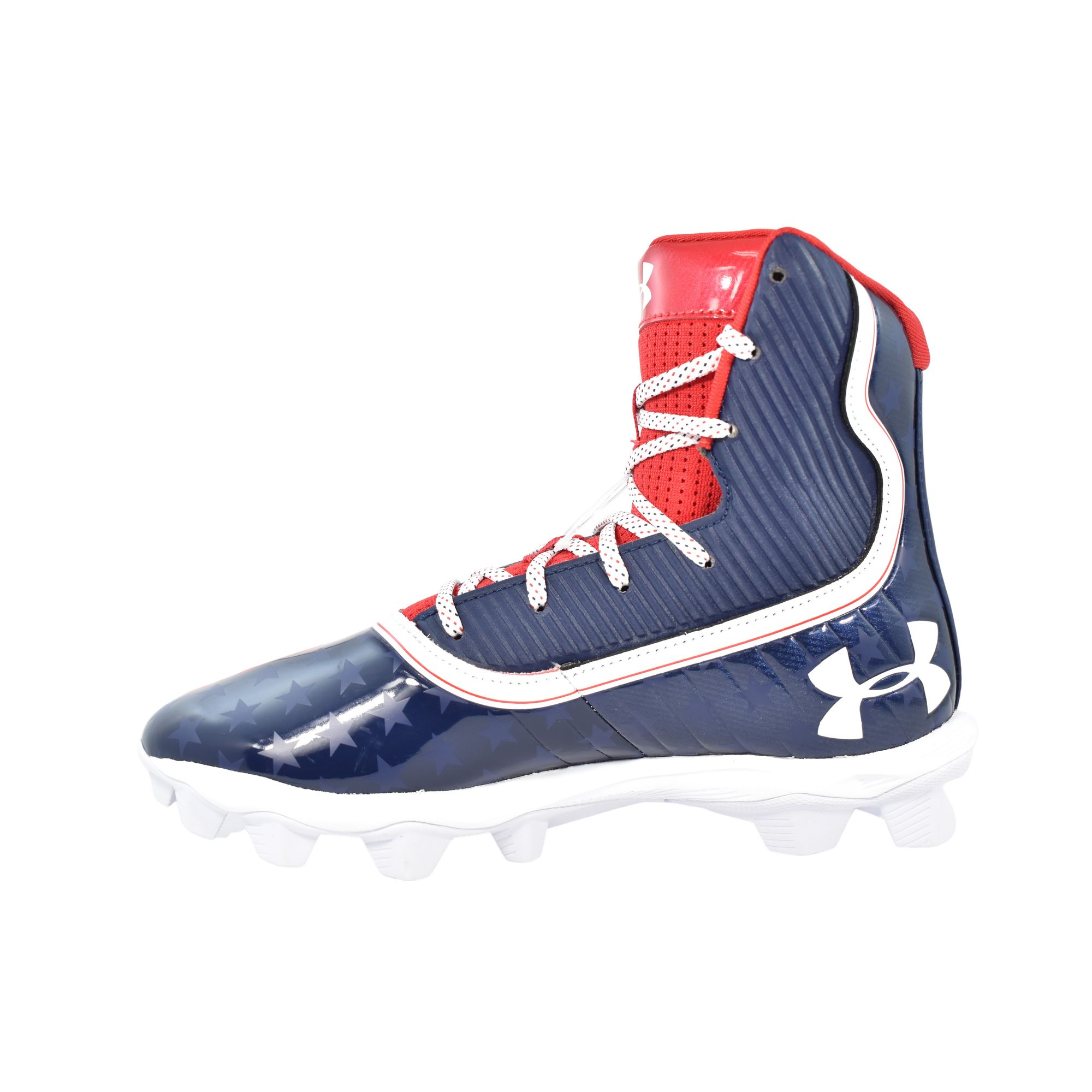 Under Armour Highlight Limited Edition USA Youth Football Cleats 3021200-600 