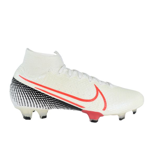 Nike Mercurial Superfly 7 Elite Fg White Laser Crimson Soccer Cleats