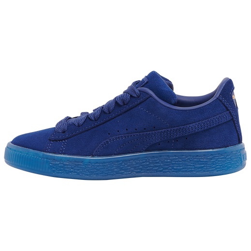 Puma Suede Classic Jr 'Mono Gold - Elektro Blue Gold' - 381470-02