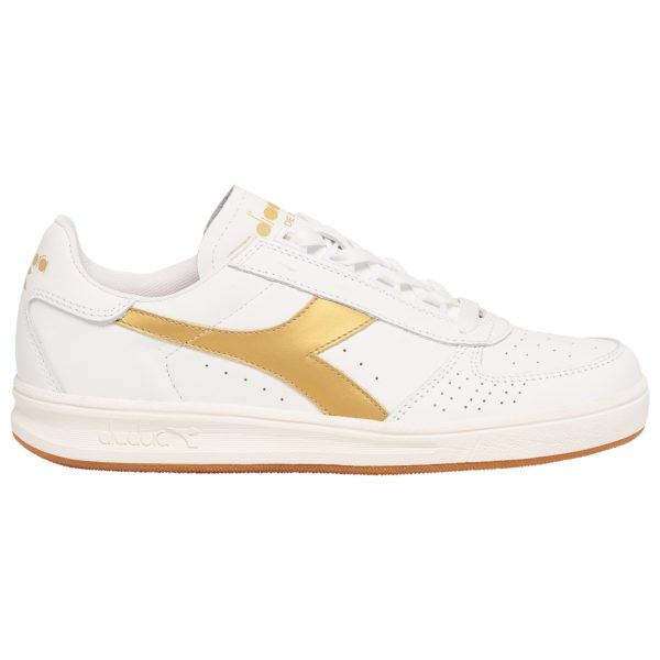 Diadora Men's B. Elite ‘White Gold' 501-177691 C1070