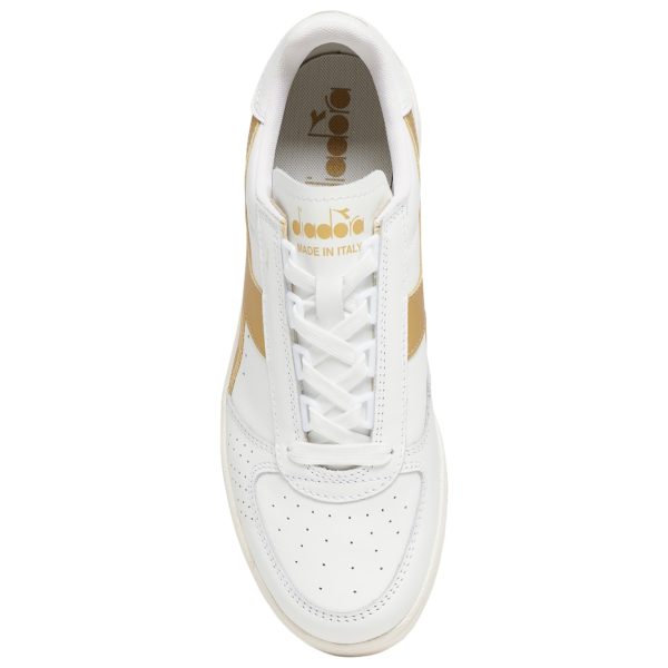 Diadora Men's B. Elite ‘White Gold' 501-177691 C1070