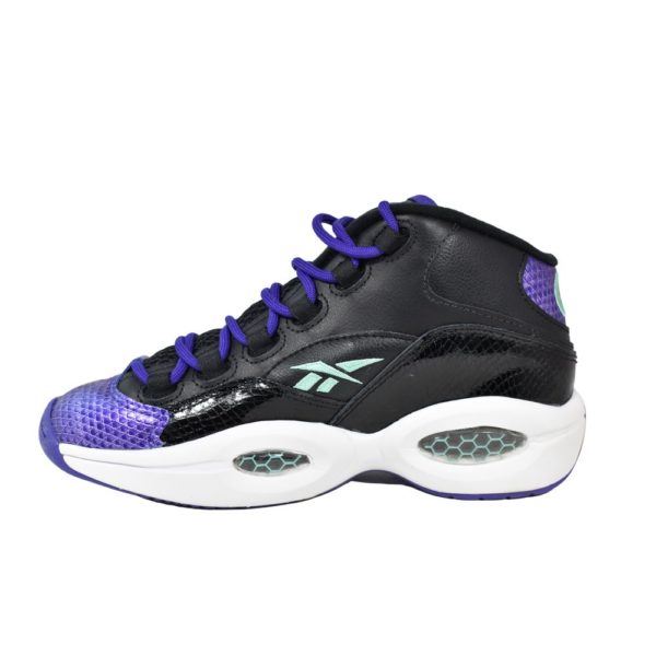 Girl's Grade School Reebok Question Mid Basketball Shoes V53792