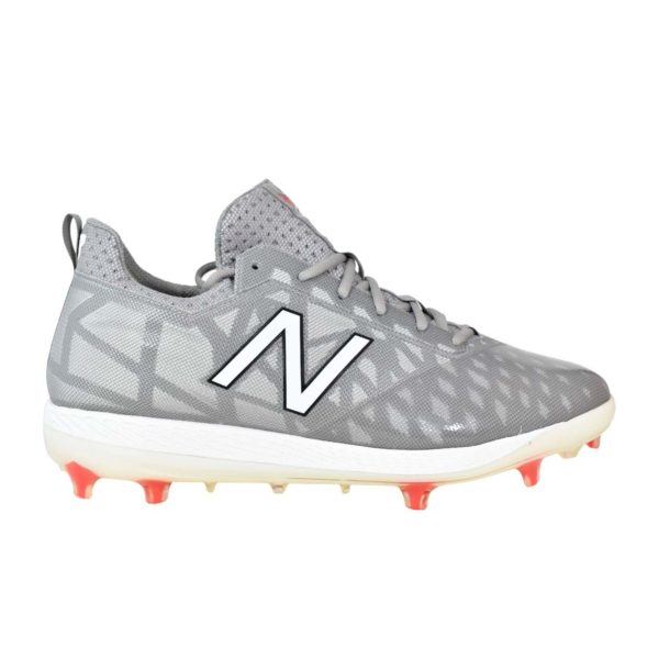 New Balance Low Cut COMPv1 TPU Baseball Cleat Grey COMPTG1