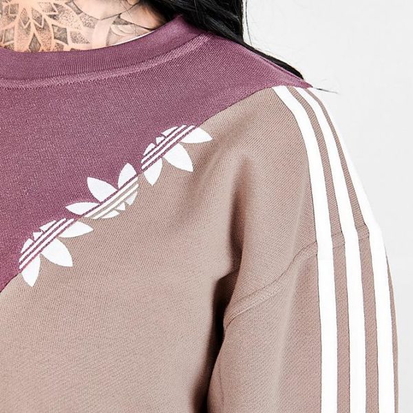 Adidas Originals Adicolor Sliced Trefoil Crewneck